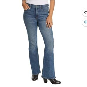 Vintage America Ladies' Bootcut Jean Mid-Rise Stretch Denim nwt